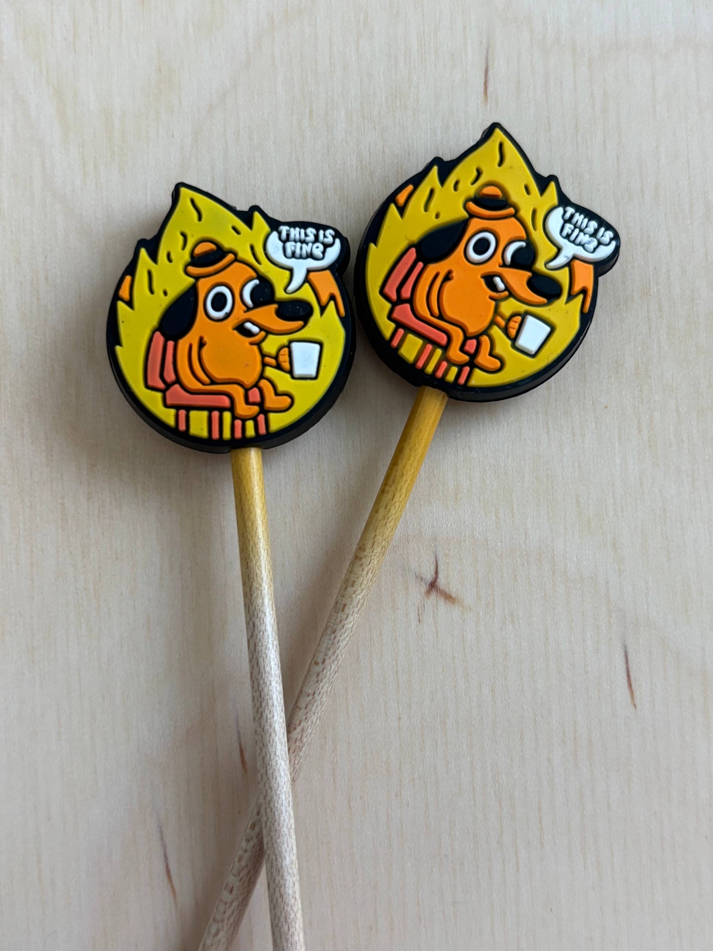 Comma Craft Co - This is Fine Needle Toppers