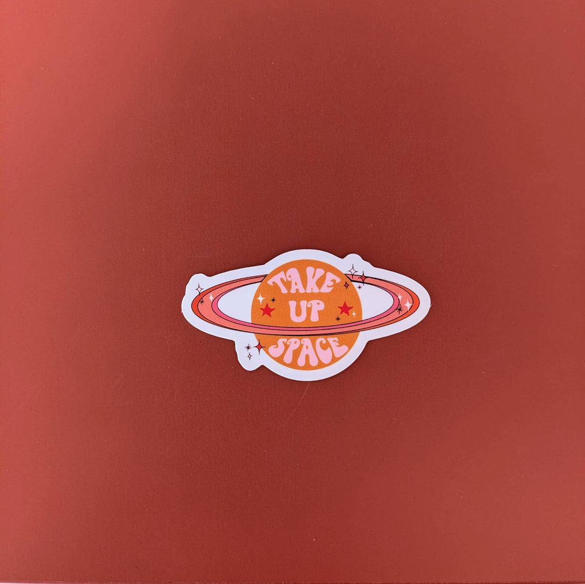 Ghost Poppy - Take Up Space Sticker
