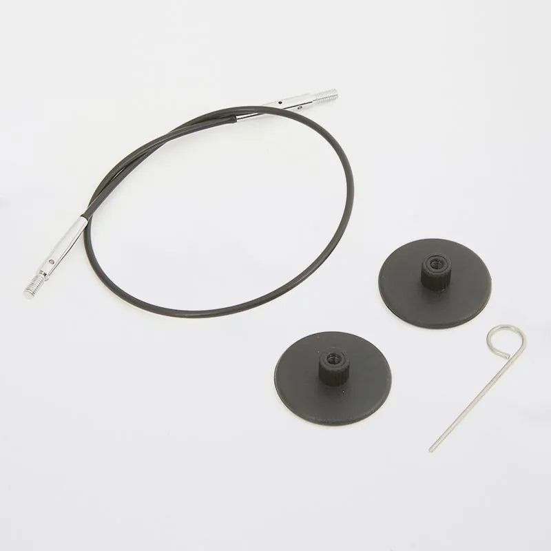 KnitPro - Black Nylon Interchangeable Cables