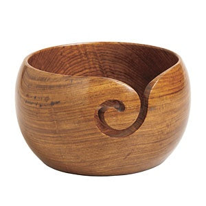 Knit Picks - Rosewood Yarn Bowl