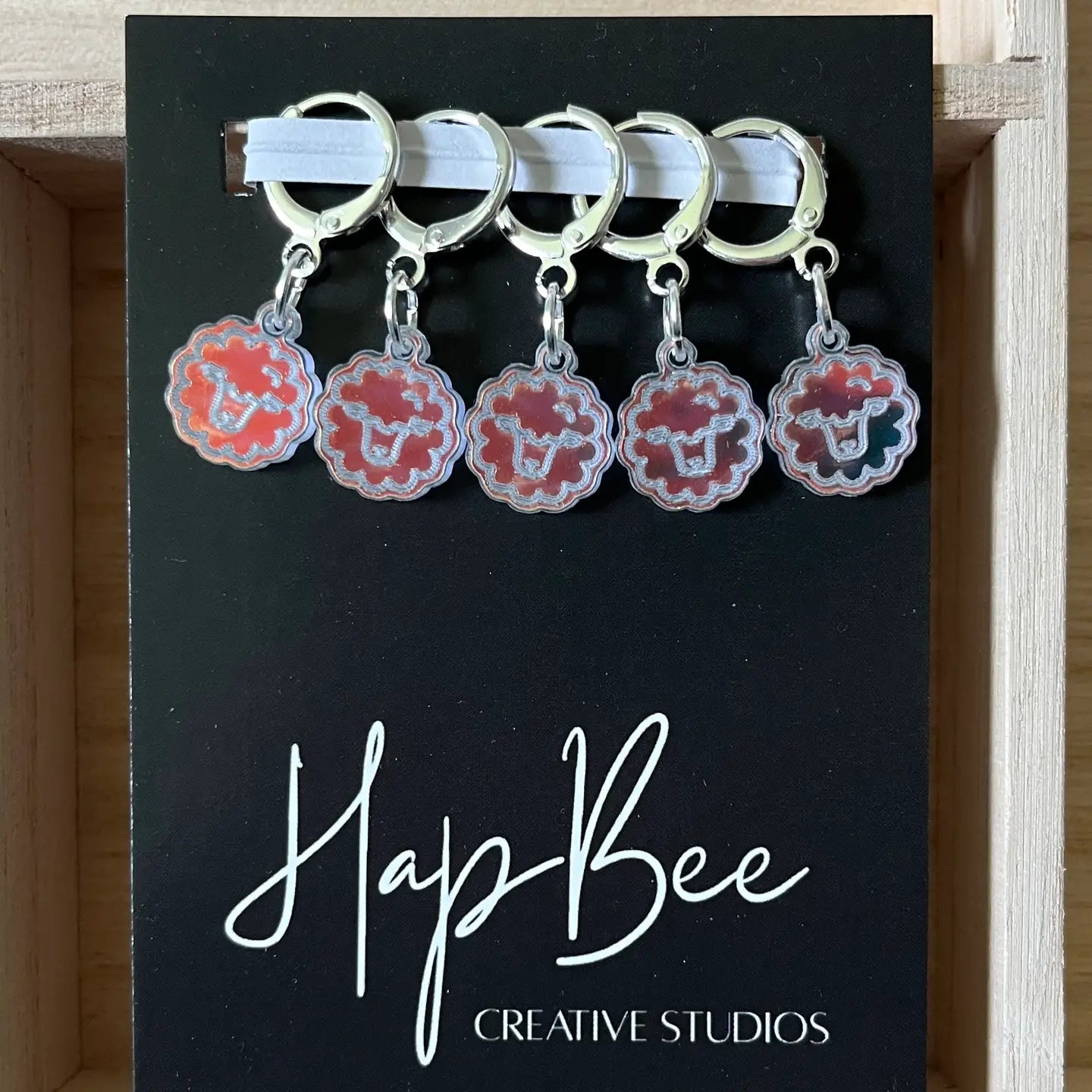 HapBee Creative Studio - Sheep Happen Stitch Markers