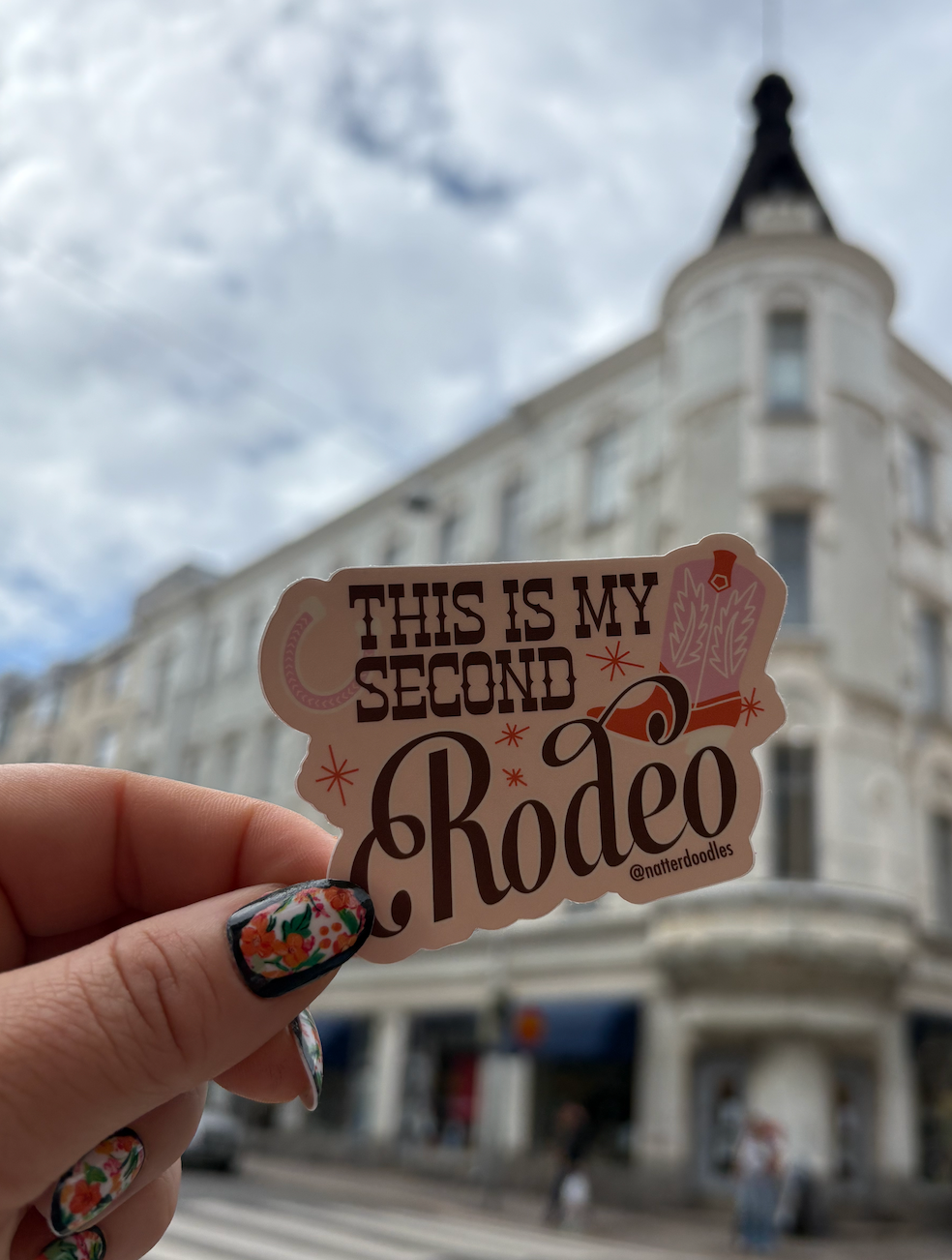 Natterdoodle - This Is My Second Rodeo Sticker