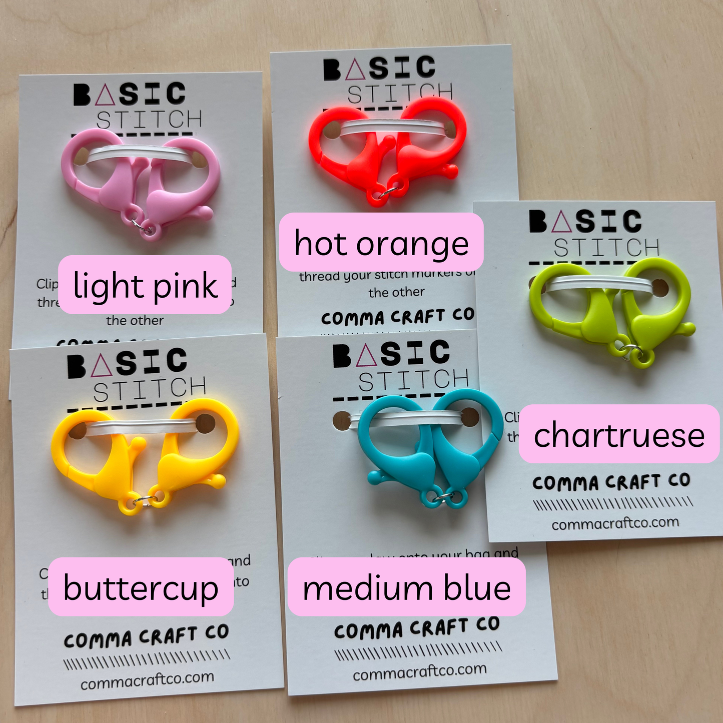 Comma Craft Co - Stitch Marker Keeper