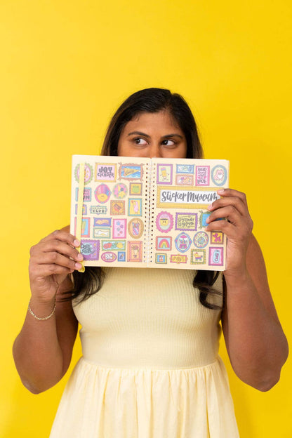 Natterdoodle - Sticker Museum Album – Reusable Sticker Storage Book