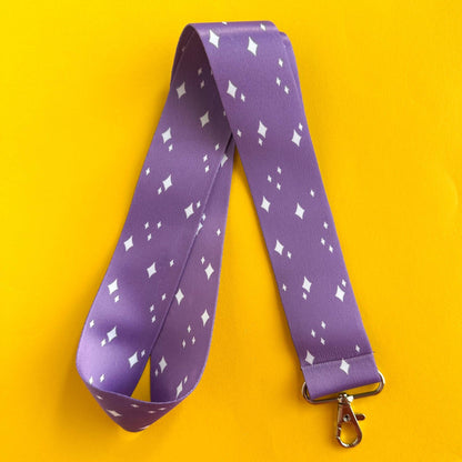 Kitty with a Cupcake - Sparkle Lanyard