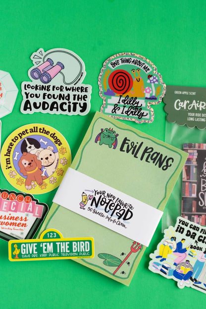 NatterDoodle - One Thing About Me: I Dilly & I Dally Sticker