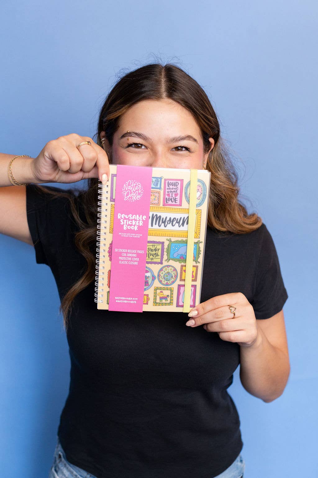Natterdoodle - Sticker Museum Album – Reusable Sticker Storage Book