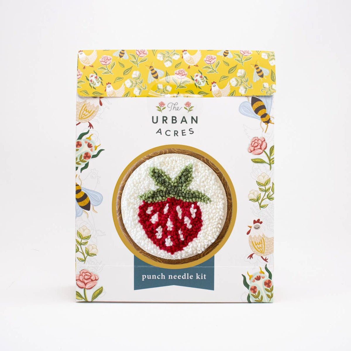 The Urban Acres - Strawberry Punch Needle Kit