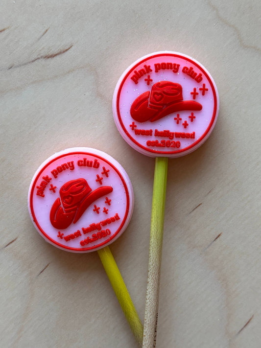 Comma Craft Co - Pink Pony Club Needle Toppers