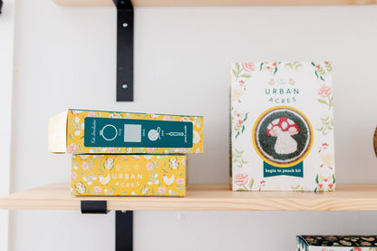 The Urban Acres - Sunshine Punch Needle Kit 