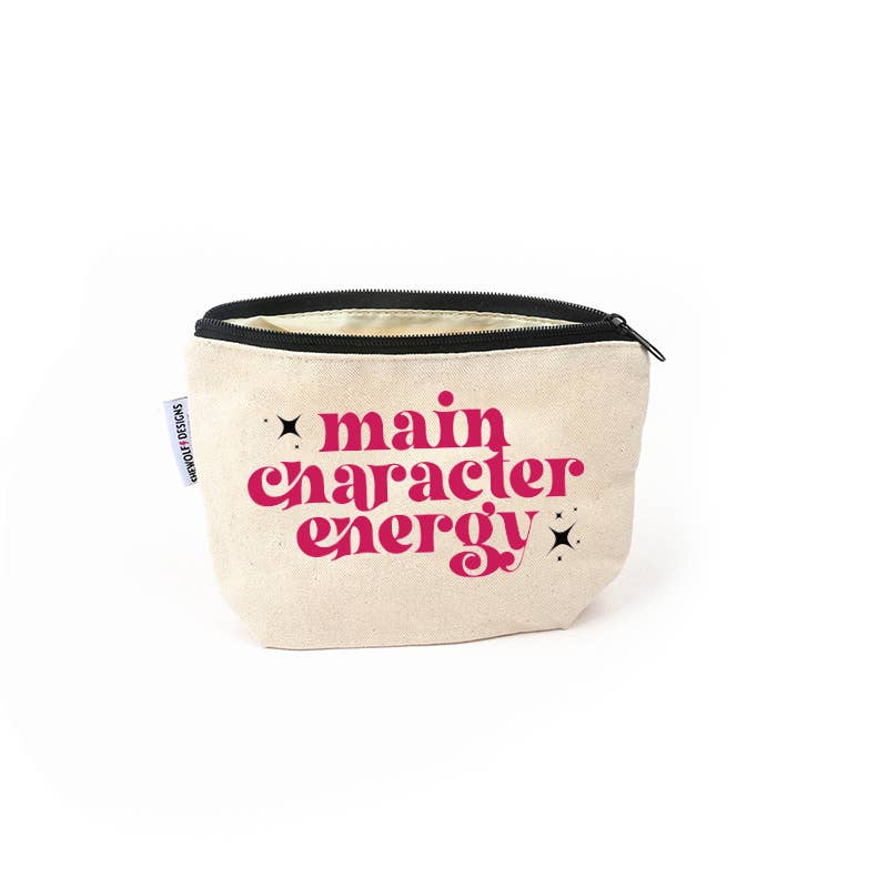 SHEWOLF Designs -  Main Character Energy Pouch