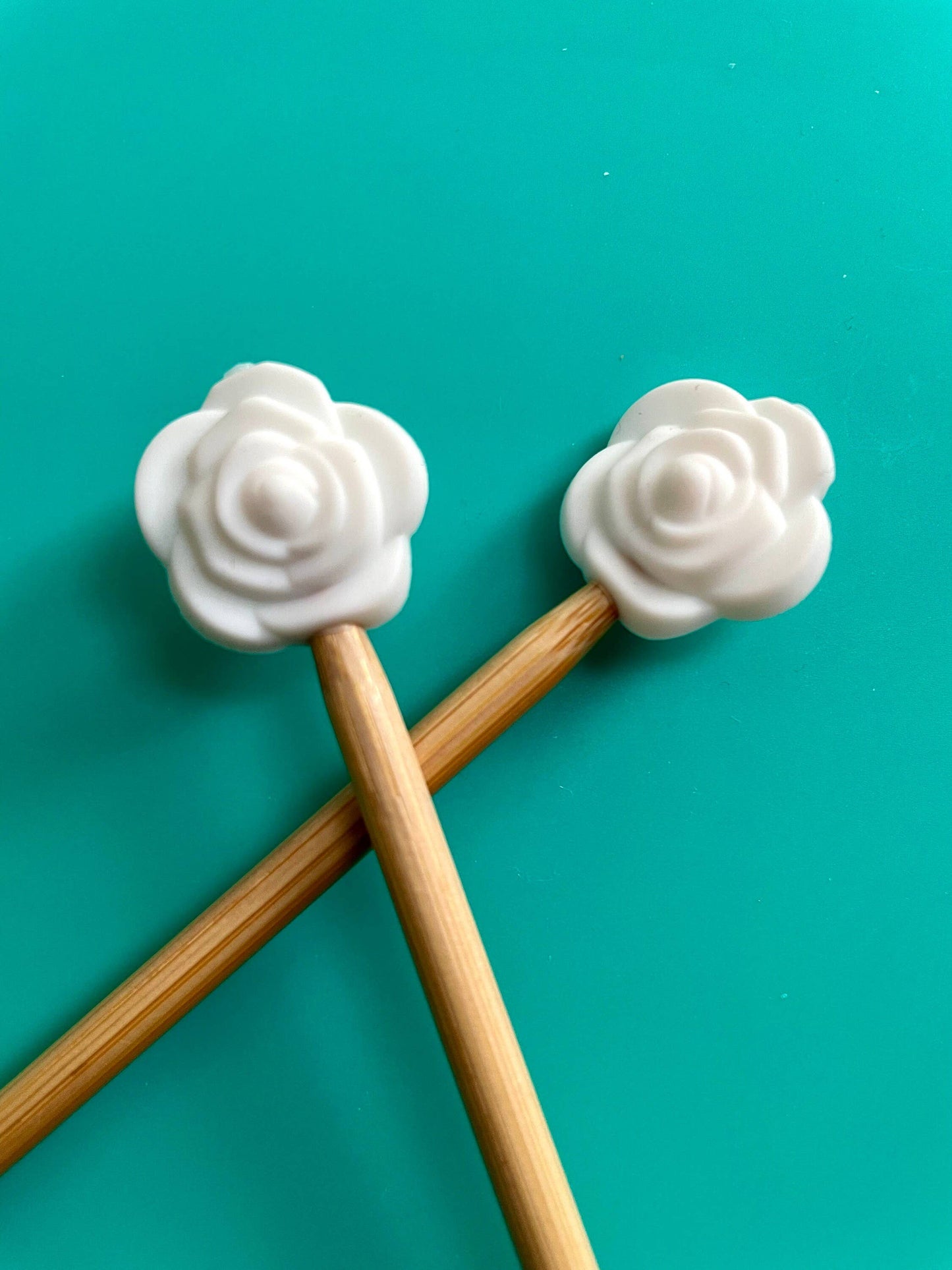 Comma Craft Co - Rose Needle Toppers