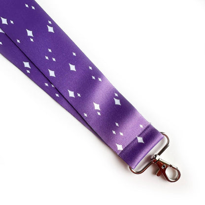 Kitty with a Cupcake - Sparkle Lanyard