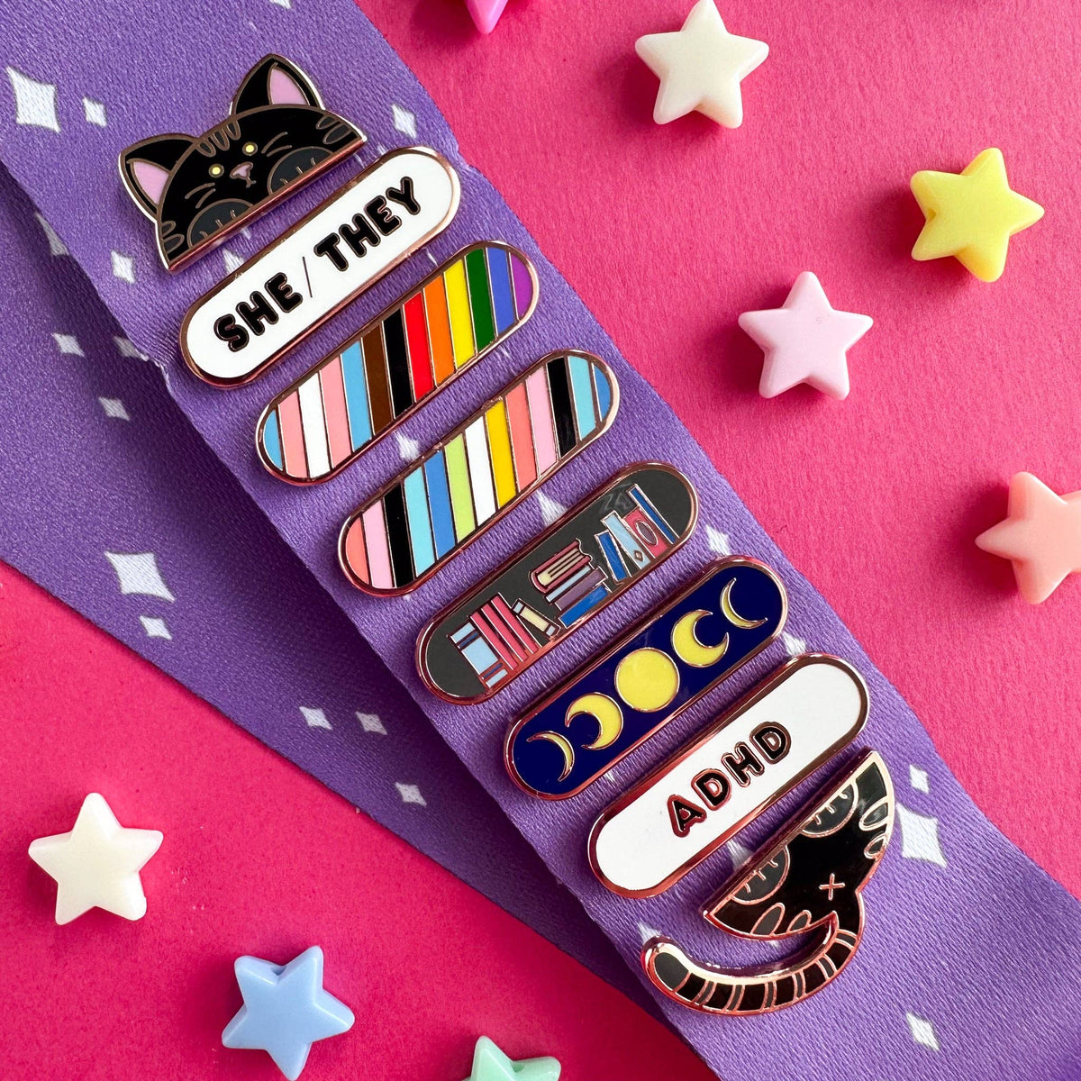 Kitty with a Cupcake - Sparkle Lanyard