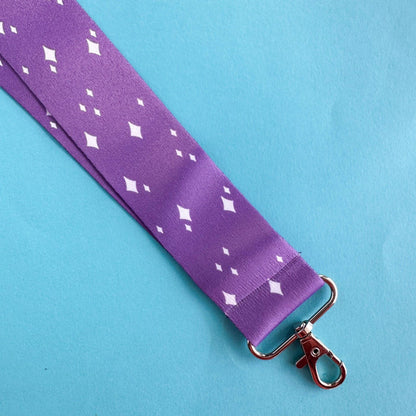 Kitty with a Cupcake - Sparkle Lanyard