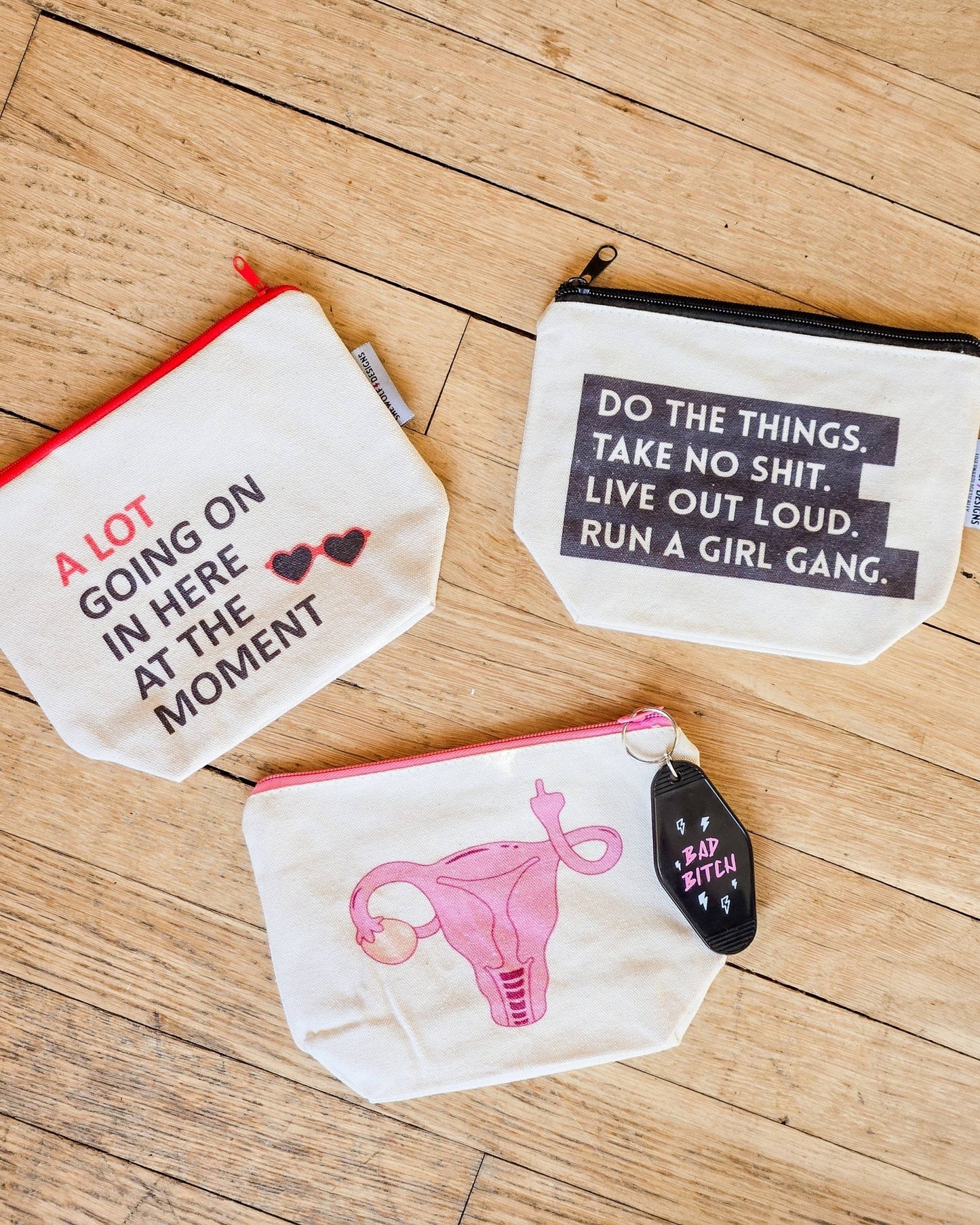 SHEWOLF Designs -  A Lot Going On Pouch