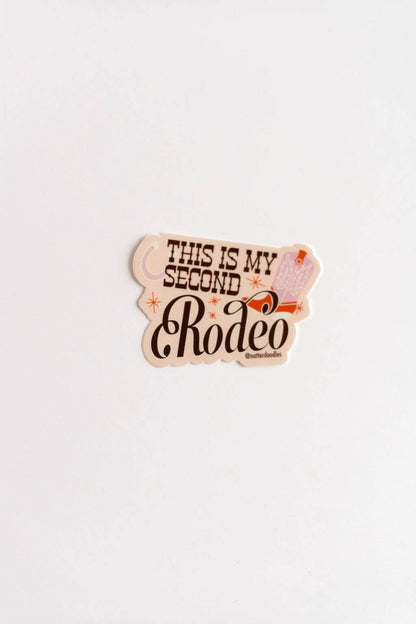 Natterdoodle - This Is My Second Rodeo Sticker