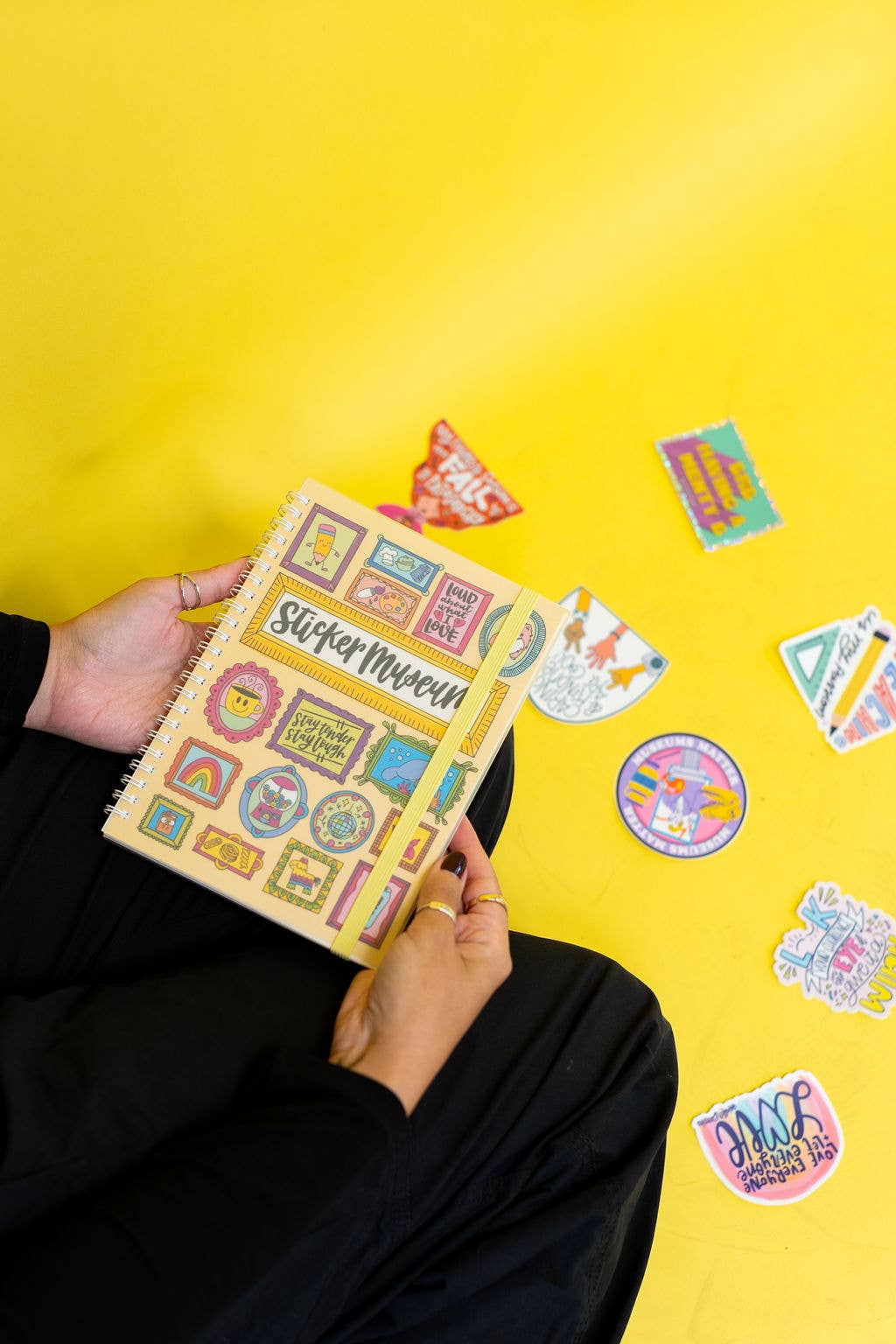 Natterdoodle - Sticker Museum Album – Reusable Sticker Storage Book