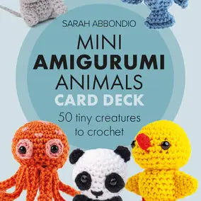 Mini Amigurumi Animals Card Deck
