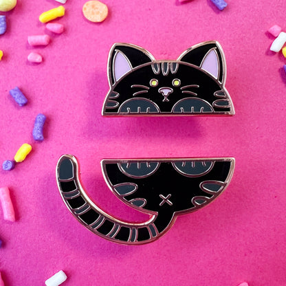 Kitty with a Cupcake - Pride Pals Enamel Pins