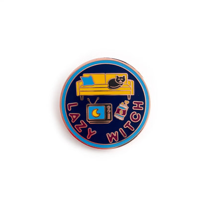 Kitty with a Cupcake - Magical Merit Badge Enamel Pins