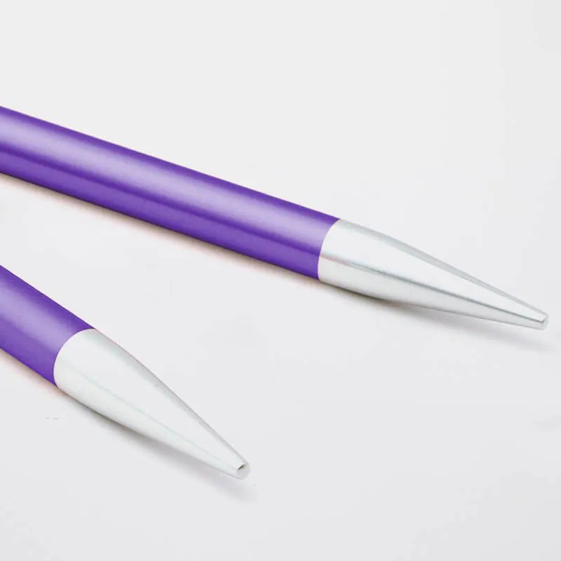 KnitPro Zing Interchangeable Circular Needle Tips (Aluminum)