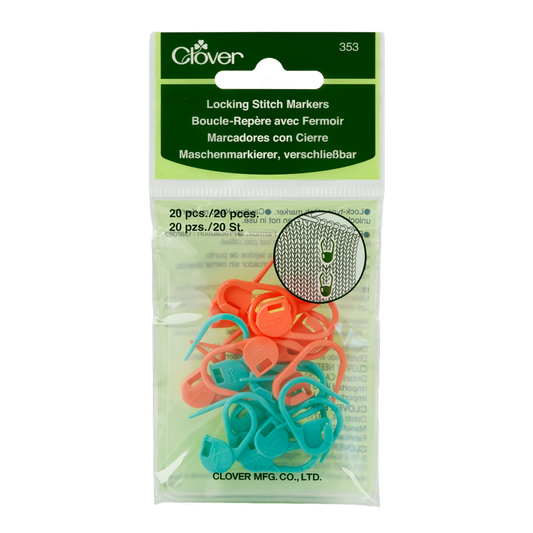 Clover Locking Stitch Markers