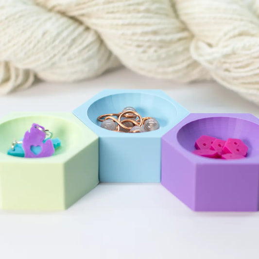 Blue Bird Makery - Hexagon Notions Dish Set