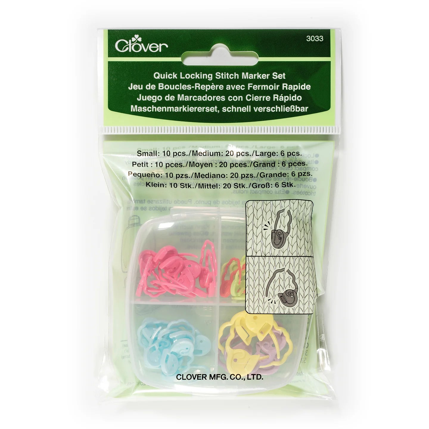 Clover Quick Locking Stitch Markers