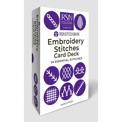 RSN Stitch Bank: the Embroidery Stitches Card Deck