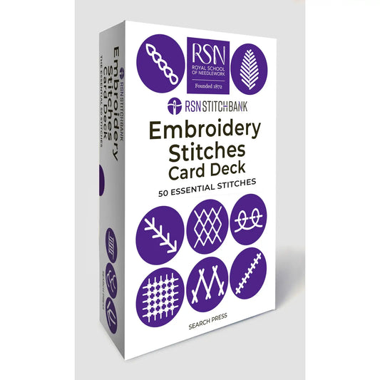 RSN Stitch Bank: the Embroidery Stitches Card Deck