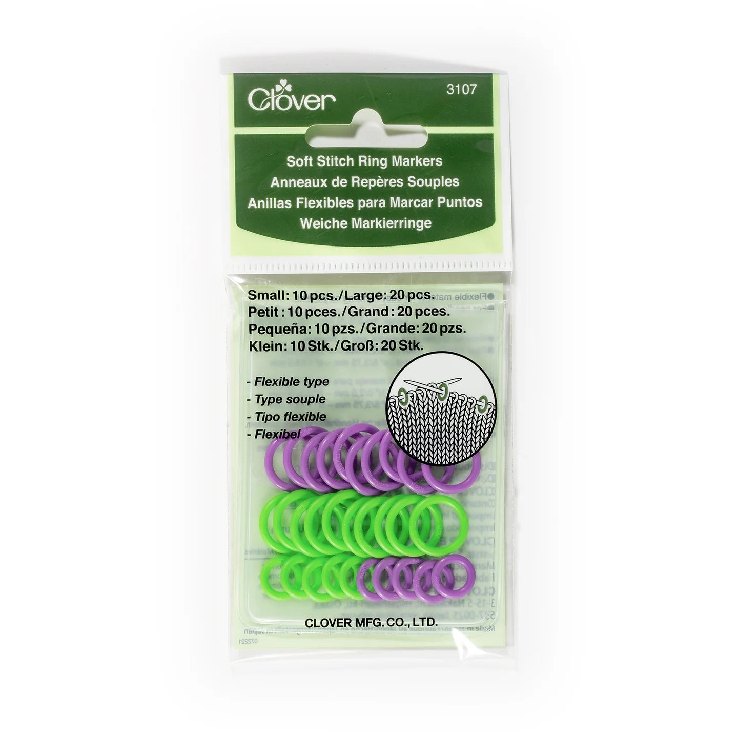 Clover Soft Stitch Markers