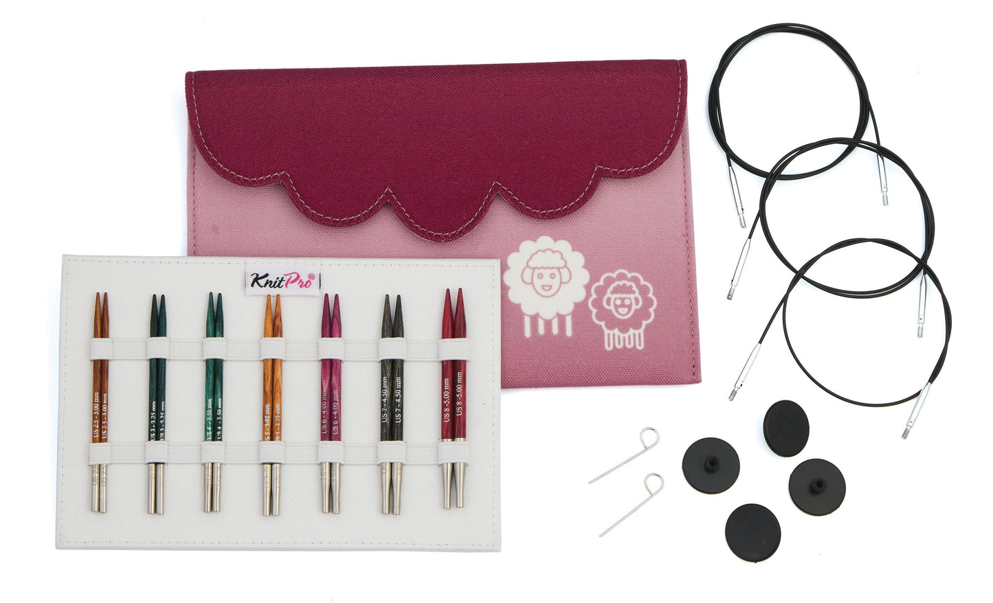 KnitPro - Dreamz Midi Special 4" Interchangeable Needle Set