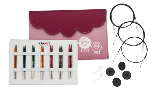 KnitPro - Dreamz Midi Special 4" Interchangeable Needle Set