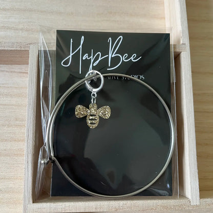 HapBee Creative Studio - Stitch Marker Charm Bracelet