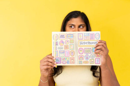 Natterdoodle - Sticker Museum Album – Reusable Sticker Storage Book