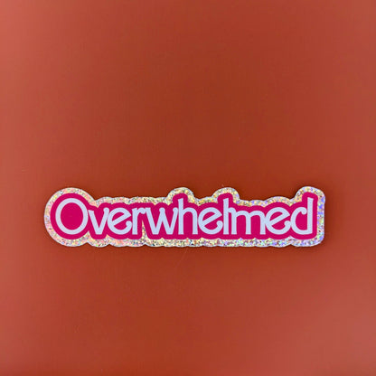 Ghost Poppy - Overwhelmed Sticker