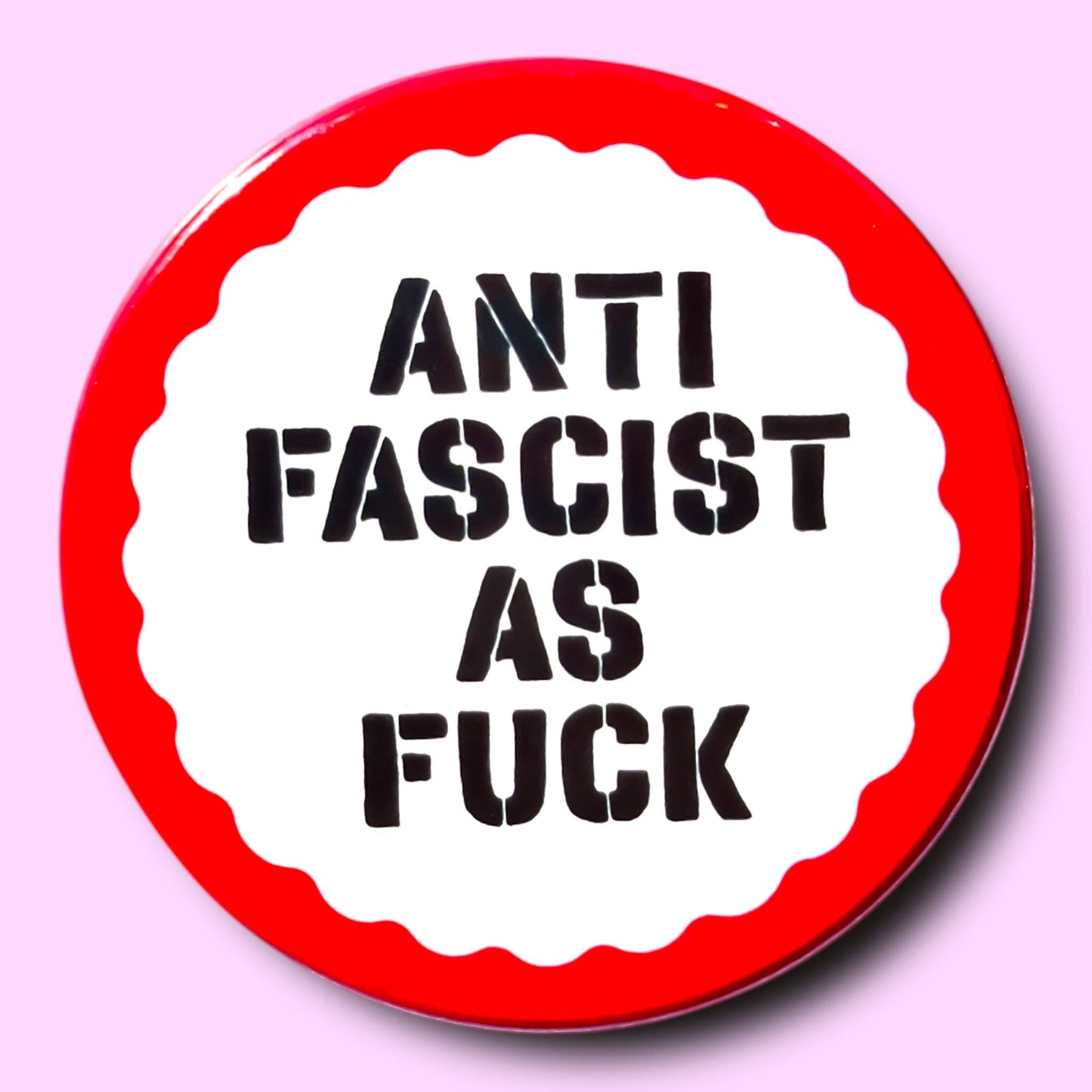 The Hissin' Kitten - Anti Fascist As Fuck Button