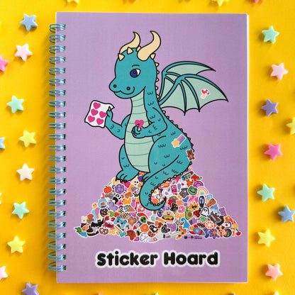 Kitty With A Cupcake - Sticker Hoard Reusable Sticker Book