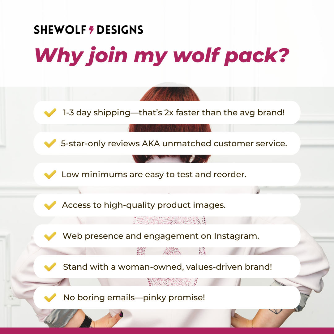 SHEWOLF Designs - My Gay Agenda Bag Pouch