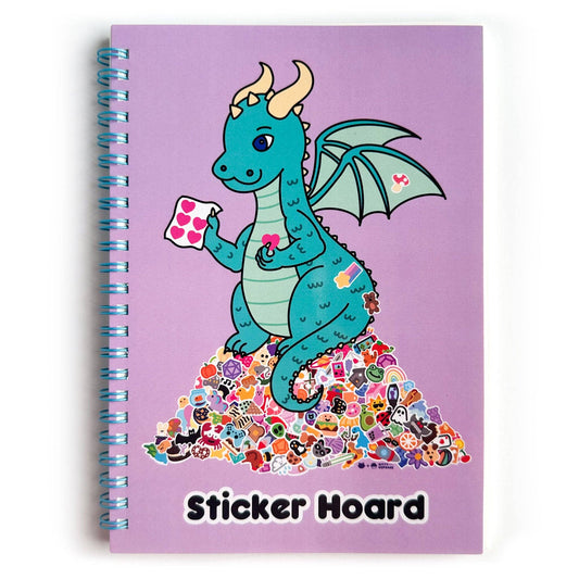 Kitty With A Cupcake - Sticker Hoard Reusable Sticker Book