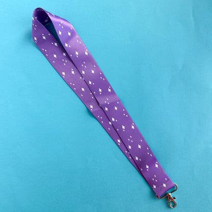 Kitty with a Cupcake - Sparkle Lanyard