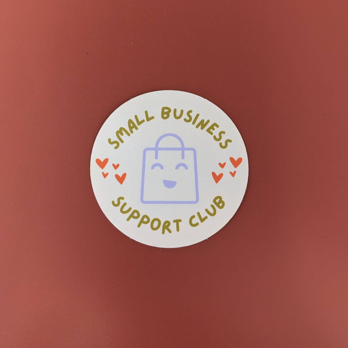 Ghost Poppy - Small Business Support Club Sticker