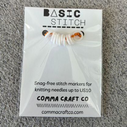 Comma Craft Co - Neon Snag-Free Silicone Stitch Markers