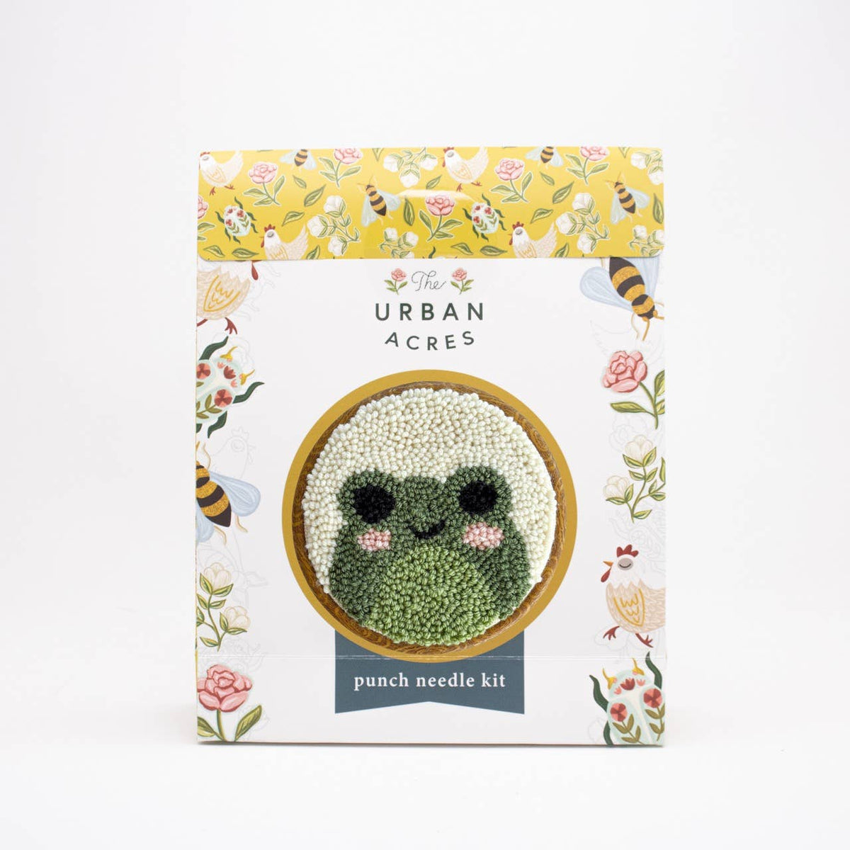 The Urban Acres - Frog Punch Needle Kit