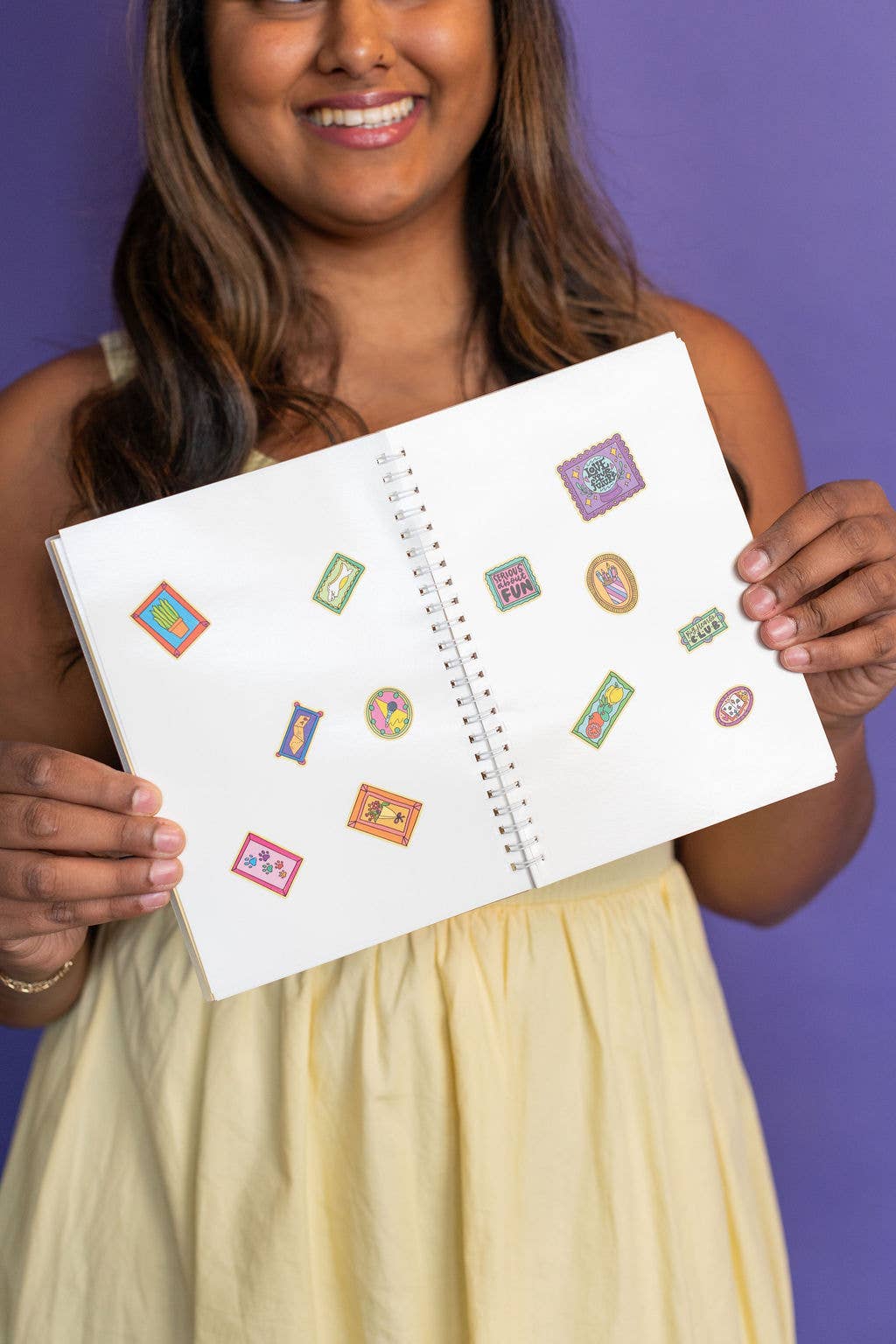 Natterdoodle - Sticker Museum Album – Reusable Sticker Storage Book