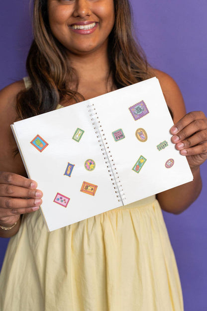 Natterdoodle - Sticker Museum Album – Reusable Sticker Storage Book