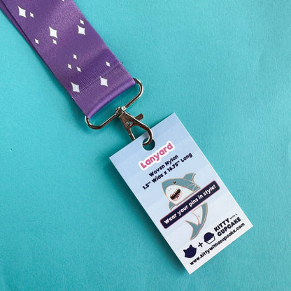 Kitty with a Cupcake - Sparkle Lanyard