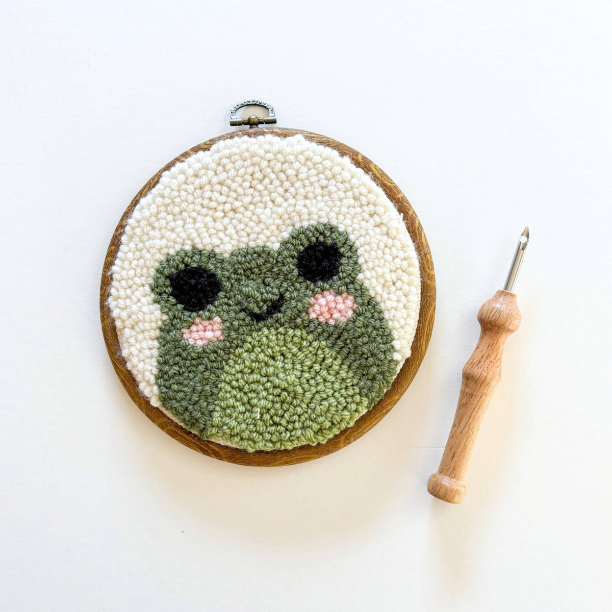 The Urban Acres - Frog Punch Needle Kit