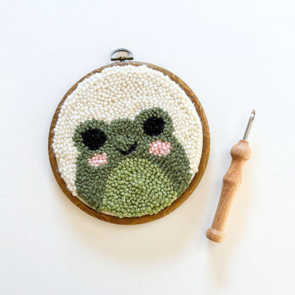 The Urban Acres - Frog Punch Needle Kit